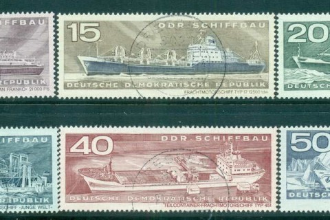 Germany-DDR-1971-Shipbuilding-Industry-CTO-lot57669