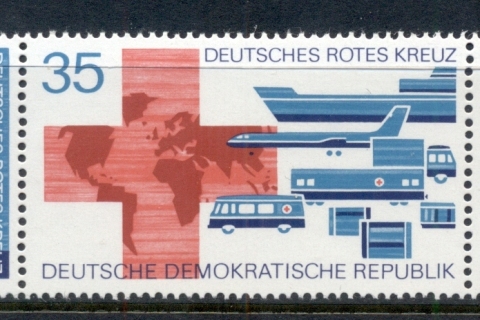 Germany-DDR-1972-Red-Cross-MUH