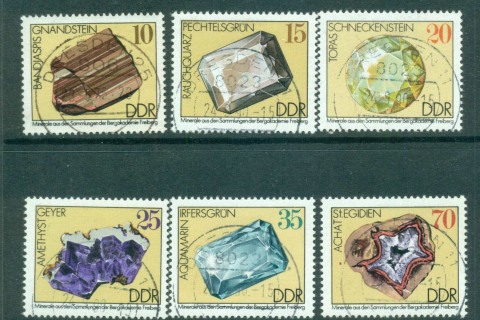 Germany-DDR-1974-Minerals-CTO-lot57757
