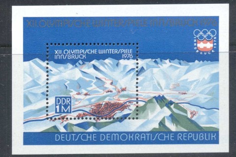 Germany-DDR-1975-Winter-Olympics-Innsbruck-MS-MUH