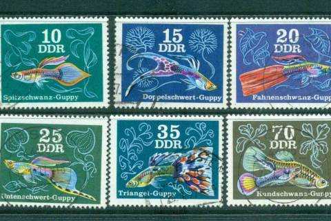 Germany-DDR-1976-Tropical-Fish