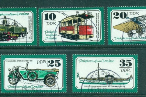 Germany-DDR-1977-Transport-Museum-CTO-lot57837