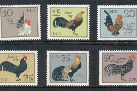 Germany-DDR-1978-Birds