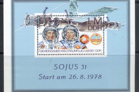 Germany-DDR-1978-Space-Research-MS-MUH