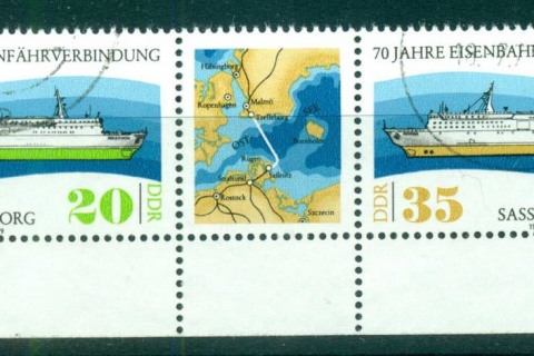 Germany-DDR-1979-Train-Ferries-CTO-lot57891