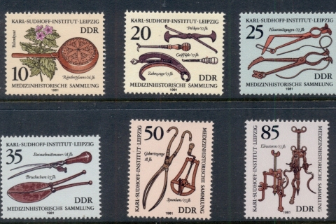 Germany-DDR-1981-Medical-Instruments-MUH