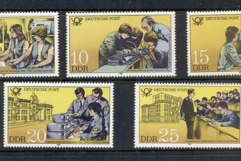 Germany-DDR-1981-Postal-Training-MUH