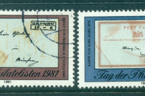 Germany-DDR-1981-Stamp-day-CTO-lot57962