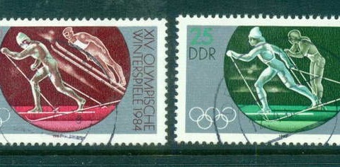 Germany-DDR-1983-Winter-Olympics-Sarajevo-CTO-lot58025