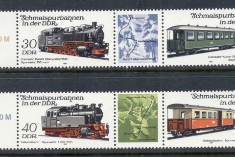 Germany-DDR-1984-Trains-MUH