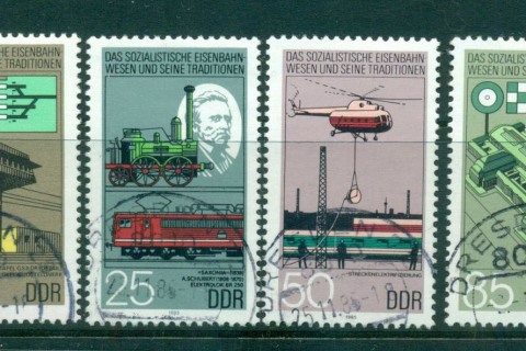 Germany-DDR-1985-Railways-CTO-lot58077