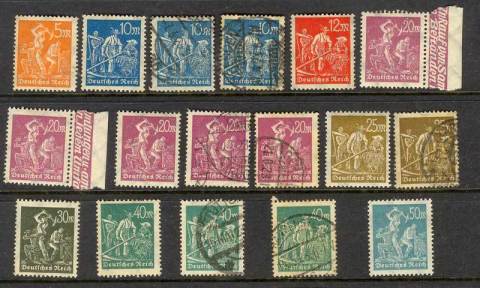 Germany-Reich-1923-Trades-Asst-FU-MH-Lot12589