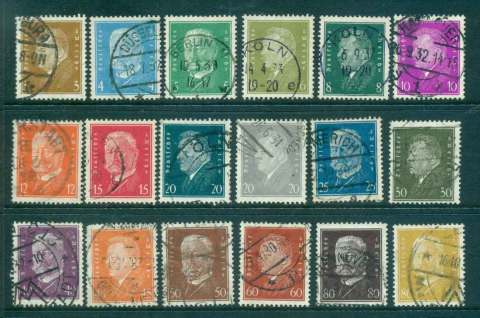 Germany-Reich-1928-32-Famous-Men-Asst-FU-lot43729