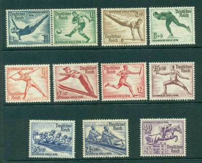 Germany-Reich-1935-Summer-Olympics-MH-Lot26638