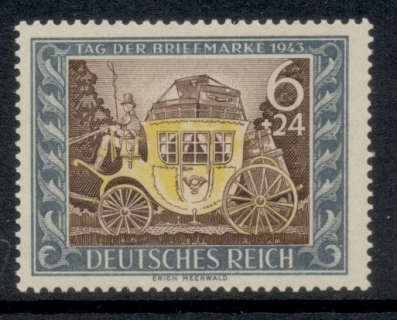 Germany-Reich-1943-Stamp-Day-MUH