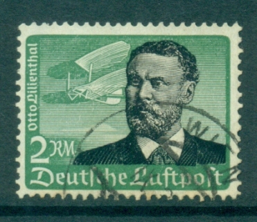 Germany-1934-2M-Otto-Lilienthal-Air-lt-tones-FU-lot34739