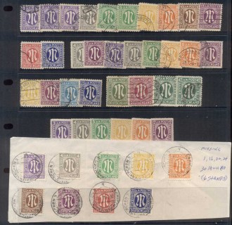 Germany-1945-46-AMG-mixed-printings-assortment