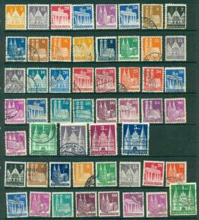 Germany-1948-51-Buildings-Asst-to-5m-inc-Perf-Vars-MH-FU-53lot22361