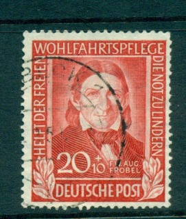 Germany-1949-2010pf-Froebel-FU-lot59527