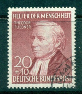 Germany-1952-2010pf-Theodor-Fliedner-FU-lot59547