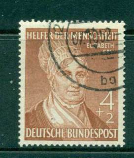 Germany-1952-42pf-Elizabeth-Fry-FU-lot59544