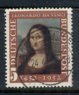 Germany-1952-Leonardo-da-Vinci-FU