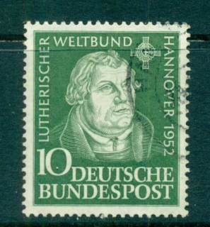 Germany-1952-Martin-Luther-FU-lot59537