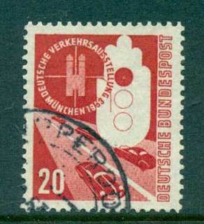 Germany-1953-20pf-Transport-Exhibition-FU-lot59565