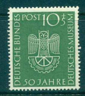 Germany-1953-German-Museum-Munich-MLH-lot43992