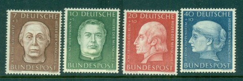 Germany-1954-Portraits-MUH-lot59569