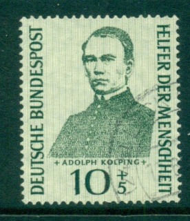 Germany-1955-105pf-Adolph-Kolping-FU-lot59601