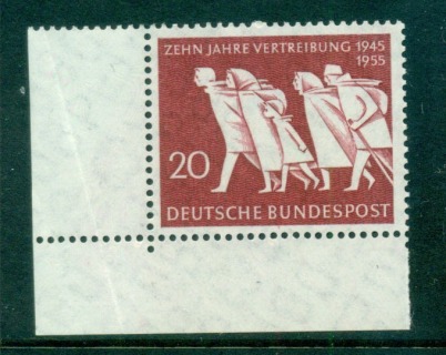 Germany-1955-Family-in-Flight-MUH-lot59585