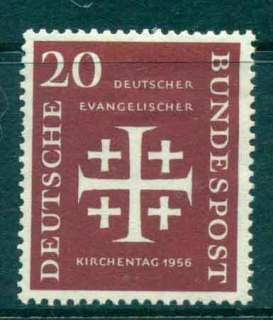 Germany-1956-20pf-Synod-Emblem-FU-lot43785