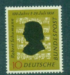 Germany-1956-Schumann-MUH-lot59613