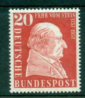 Germany-1957-Baron-von-Stein-MUH-lot59715