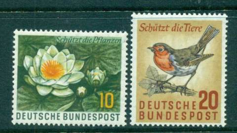 Germany-1957-Wildlife-Protection-MUH-lot59711