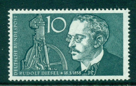 Germany-1958-Rudolf-Diesel-MUH-lot59727