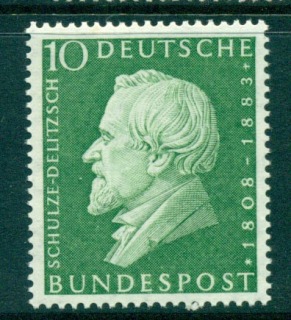 Germany-1958-Schulze-Delizsch-MUH-lot59739