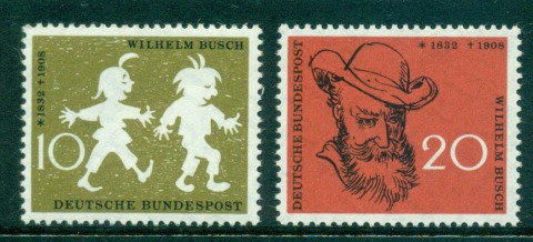 Germany-1958-Wilhelm-Busch-MUH-lot59723