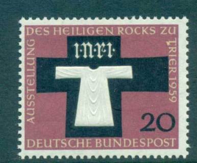 Germany-1959-Holy-Coat-of-Trier-MUH-lot59753