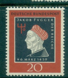 Germany-1959-Jakob-Fugger-MUH-lot59745