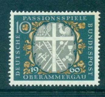 Germany-1960-Passion-Play-Oberammagau-MUH-lot59765