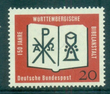 Germany-1962-Wurttemberg-Bible-Society-MUH-lot59797