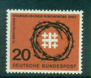 Germany-1963-German-Protestants-MUH-lot59821