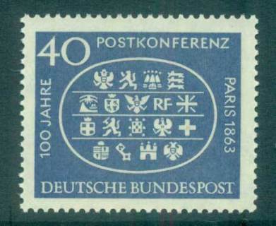 Germany-1963-Postal-Conference-MUH-lot59815