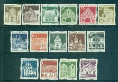 Germany-1966-69-Buildings-MLH-lot43981