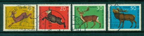 Germany-1966-Deer-Charity-FU-Lot29344