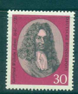 Germany-1966-GW-Leibniz-MUH-lot43964