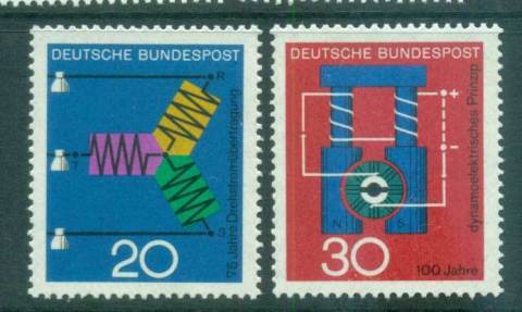 Germany-1966-Science-Technology-MUH-lot59885