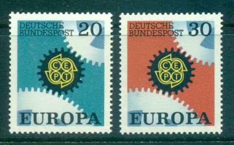 Germany-1967-Europa-MUH-lot43986